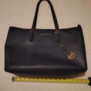 Michael Kors Navy Tote Bag